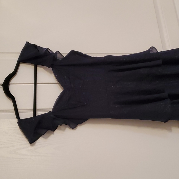 Tiered Shimmery Gown - Picture 7 of 9